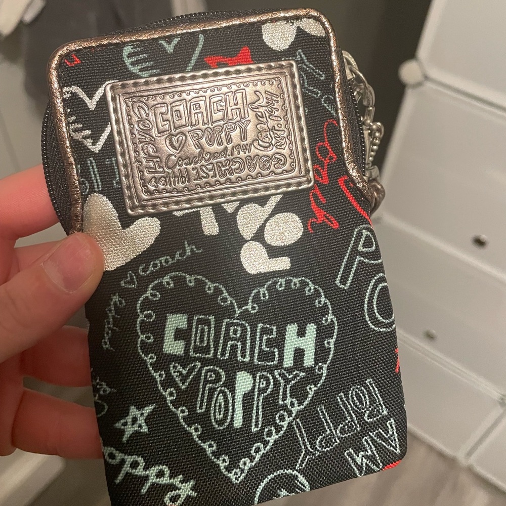 Coach Phone Holder/Wristlet Wallet
